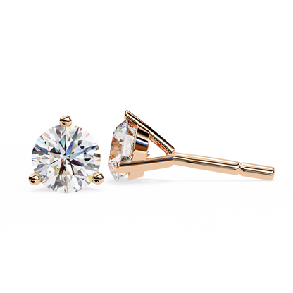 Trinity Glow Solitaire Studs