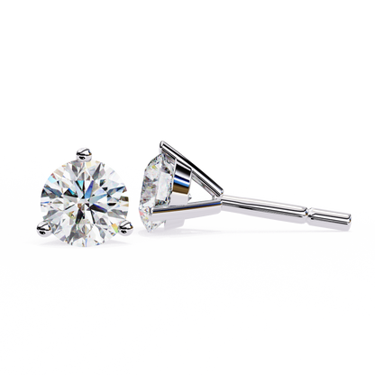 Trinity Glow Solitaire Studs