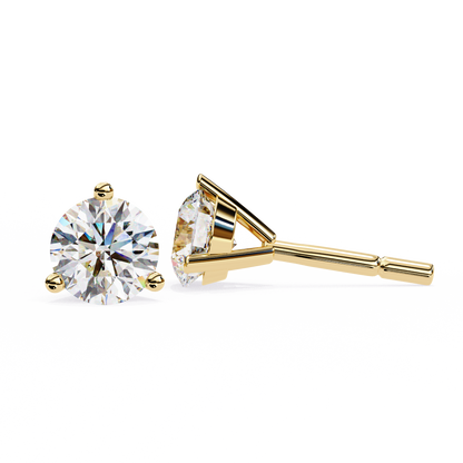 Trinity Glow Solitaire Studs