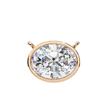 Aura Bazel Solitaire Pendant