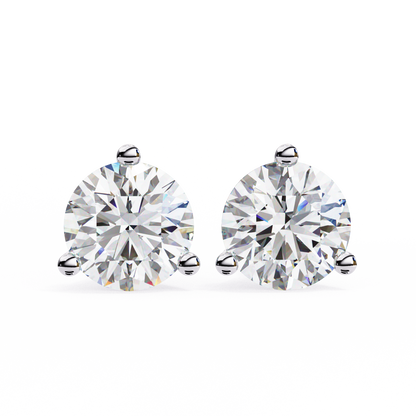 Trinity Glow Solitaire Studs