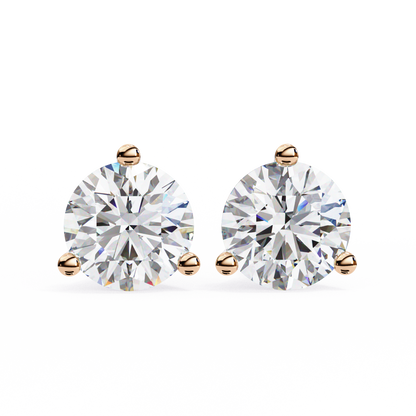 Trinity Glow Solitaire Studs