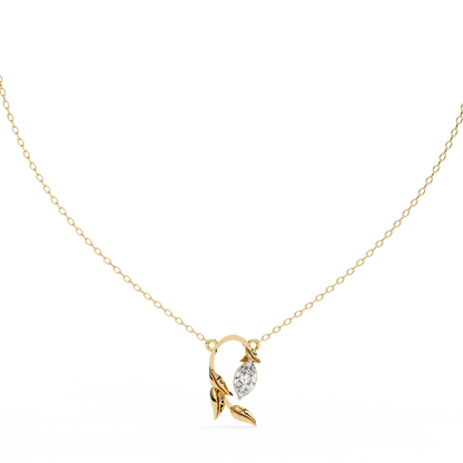 Florquise Diamond Pendant