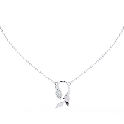 Florquise Diamond Pendant