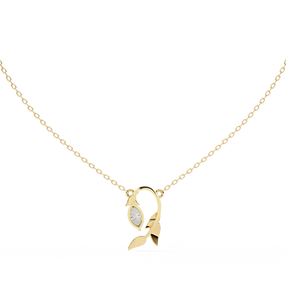 Florquise Diamond Pendant