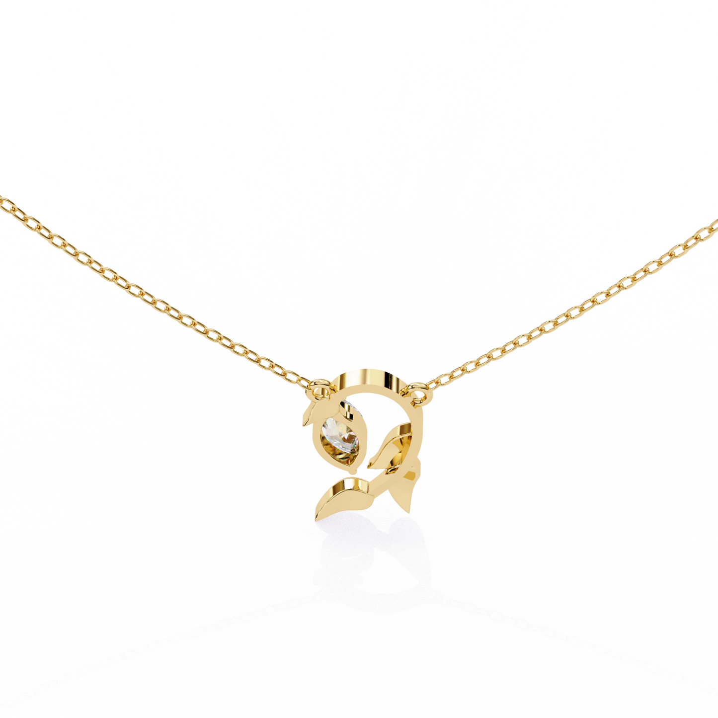 Florquise Diamond Pendant