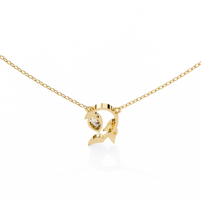 Florquise Diamond Pendant
