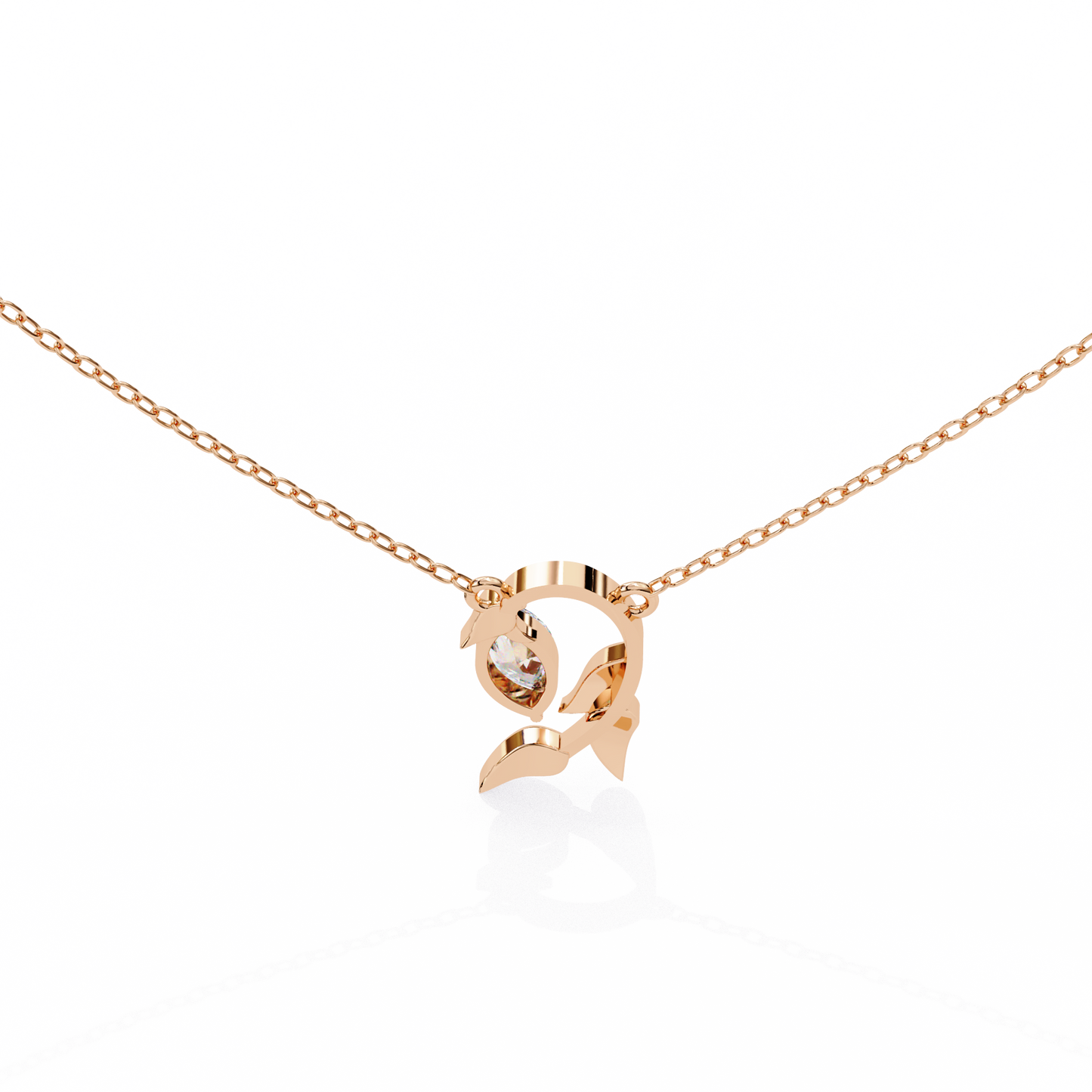 Florquise Diamond Pendant