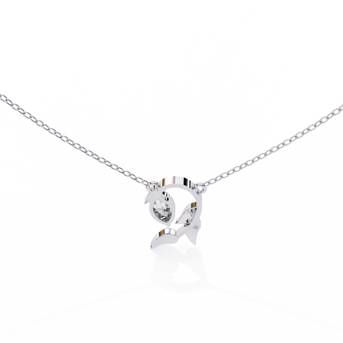 Florquise Diamond Pendant