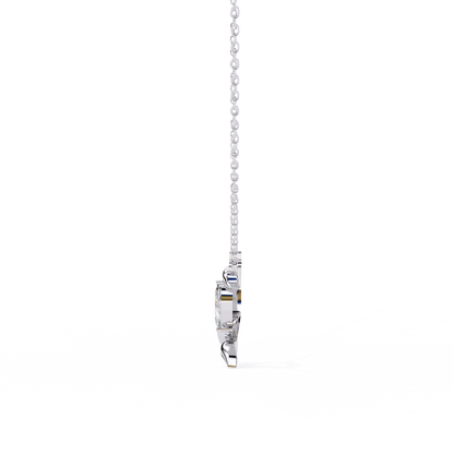 Florquise Diamond Pendant