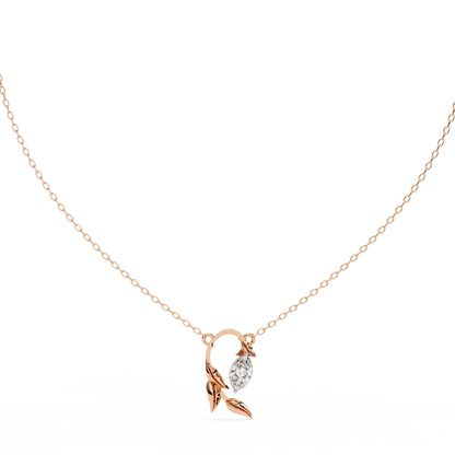 Florquise Diamond Pendant