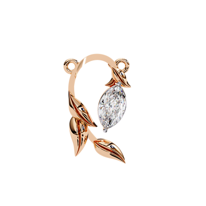 Florquise Diamond Pendant
