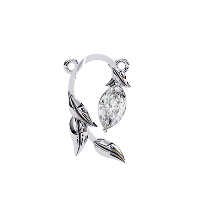Florquise Diamond Pendant