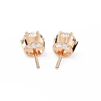 Pure Radiance Solitaire Studs