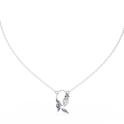Florquise Diamond Pendant