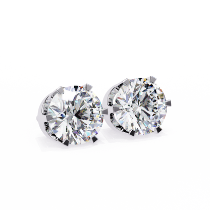Pure Radiance Solitaire Studs