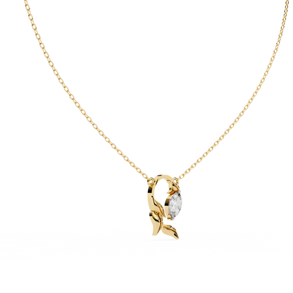 Florquise Diamond Pendant