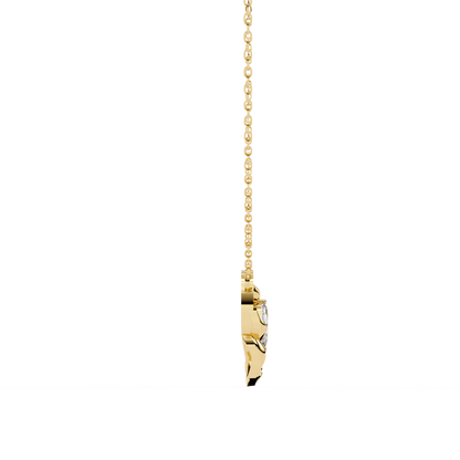 Florquise Diamond Pendant
