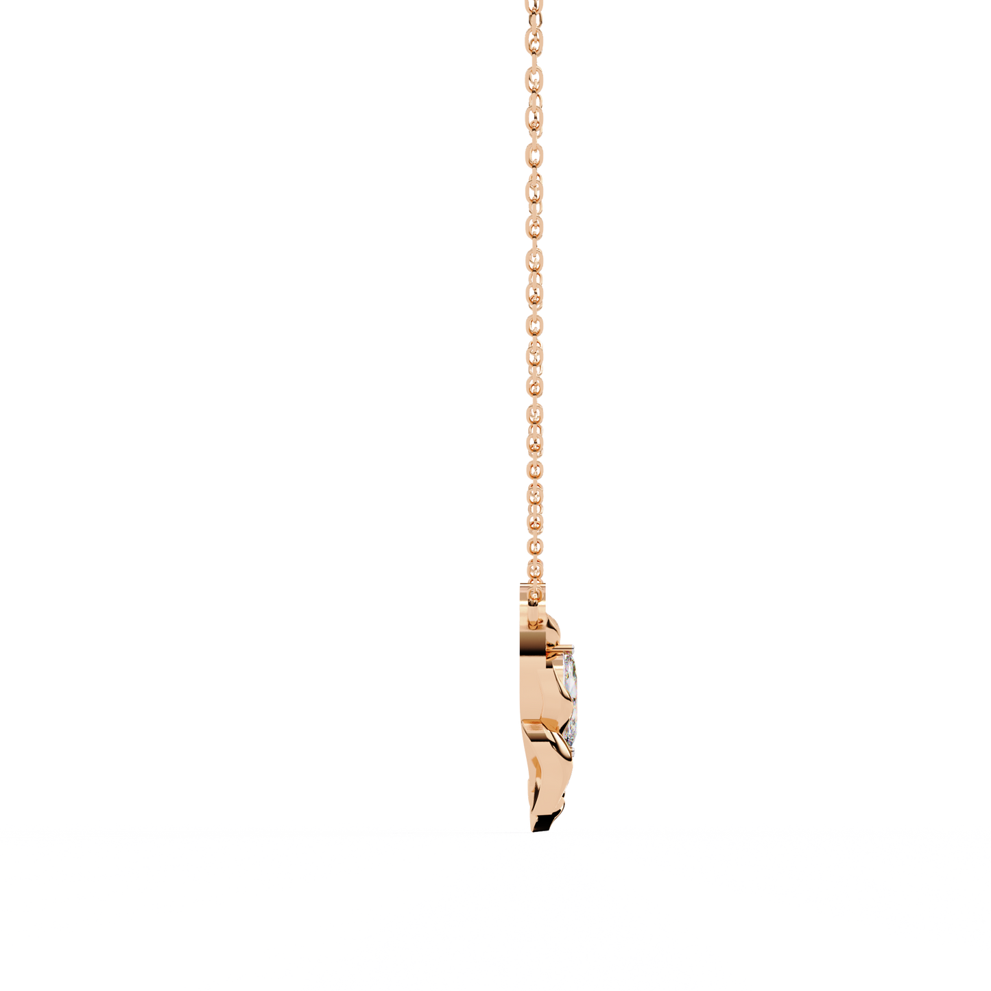 Florquise Diamond Pendant