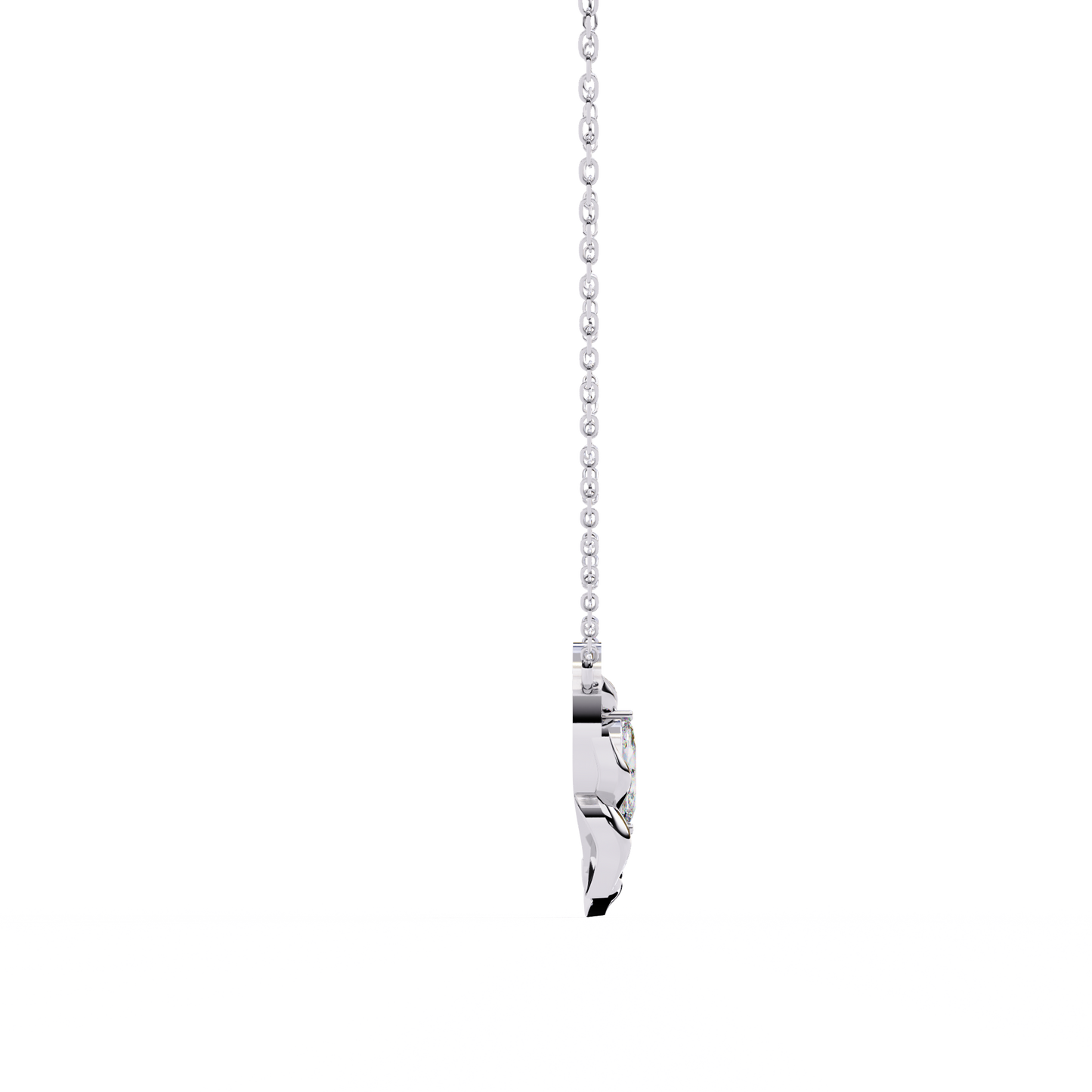 Florquise Diamond Pendant