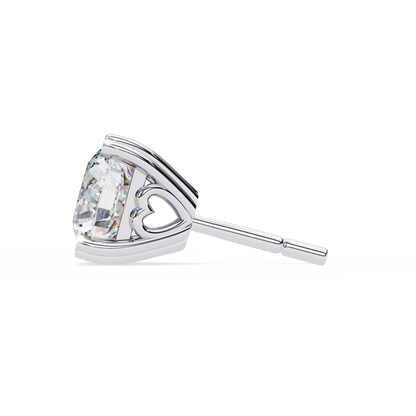 Heartelle Solitaire Studs