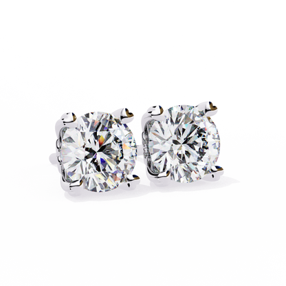 Heartelle Solitaire Studs