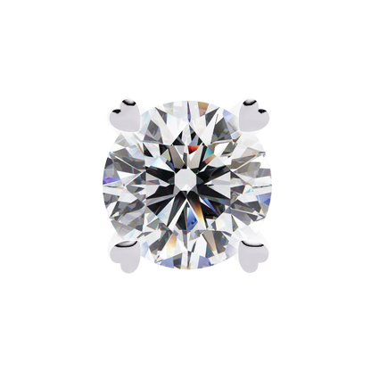 Heartelle Solitaire Studs
