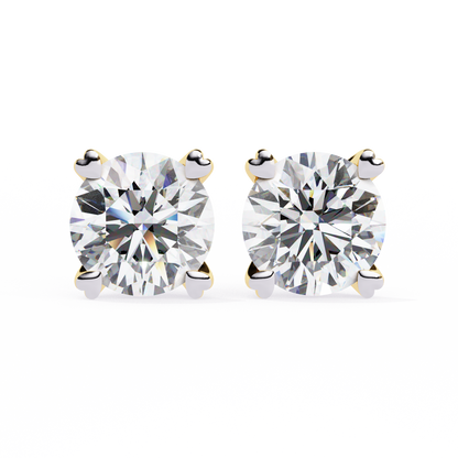 Heartelle Solitaire Studs