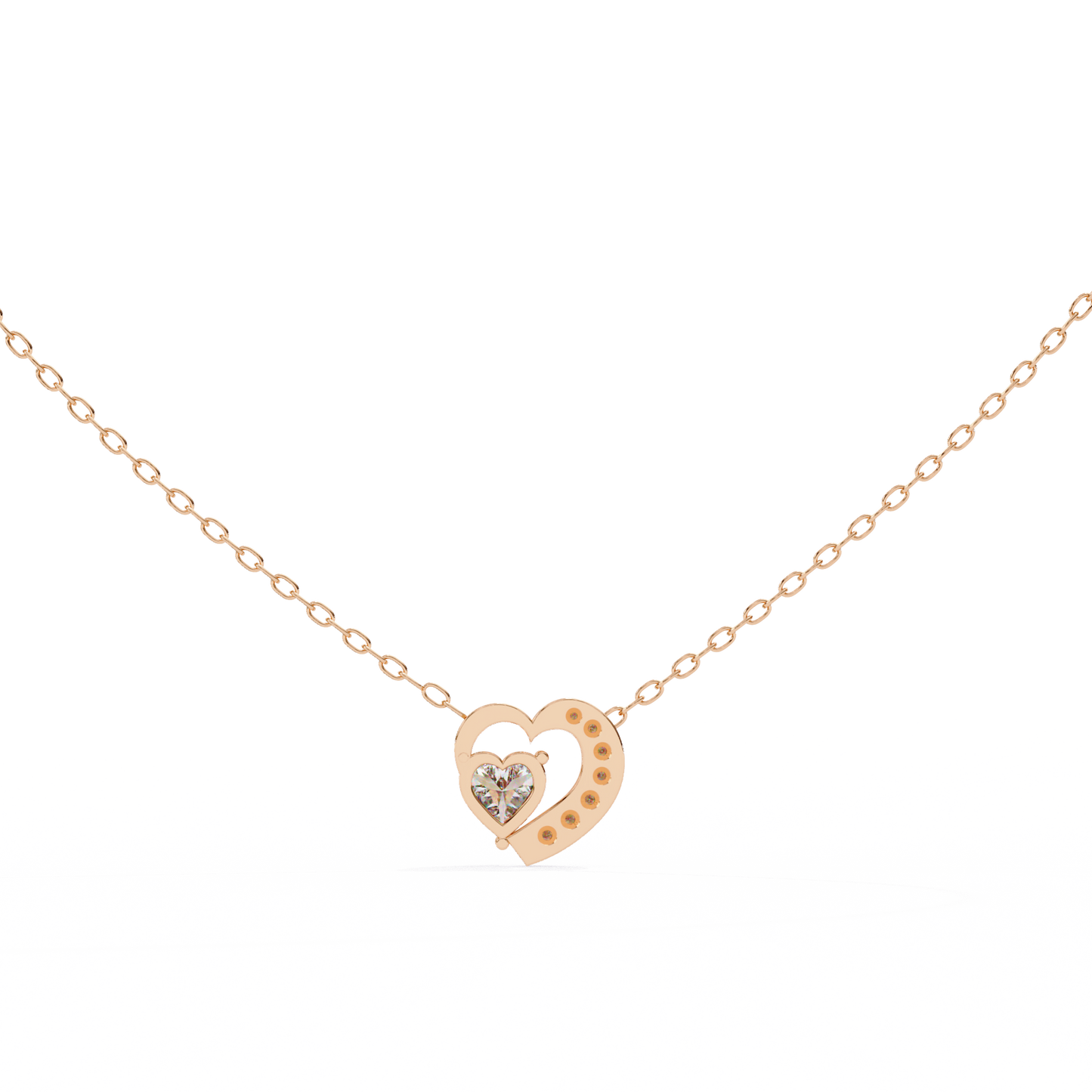 Amorette Diamond Pendant