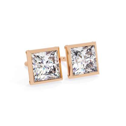 Bezelina Solitaire Studs