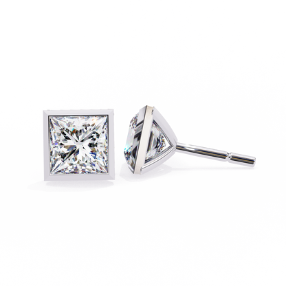 Bezelina Solitaire Studs
