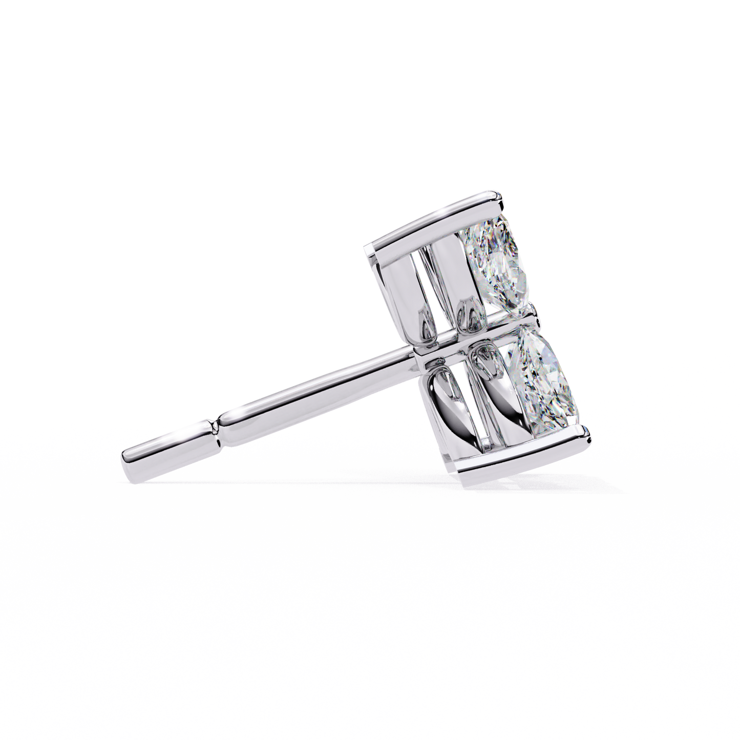 Petaluxe Diamond Studs