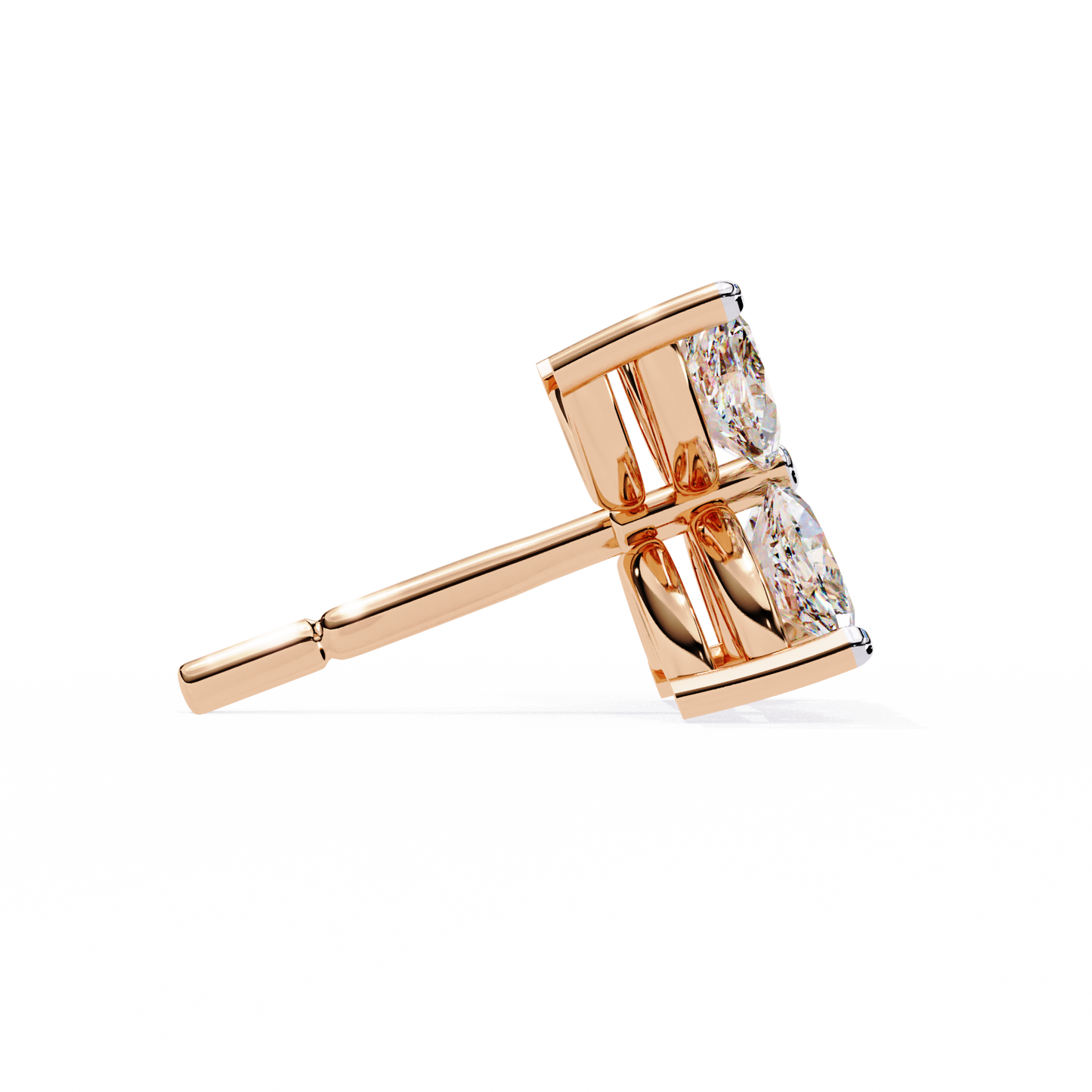 Petaluxe Diamond Studs