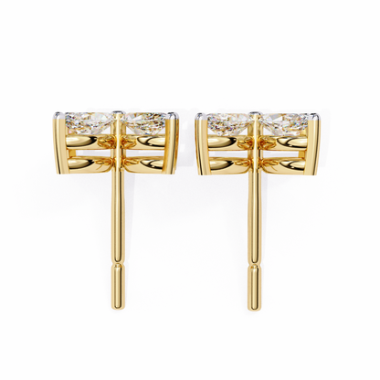 Petaluxe Diamond Studs