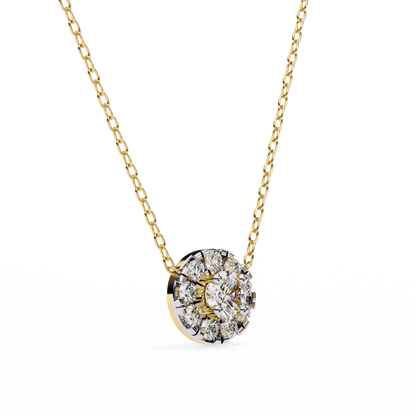 Haloria Diamond Pendant