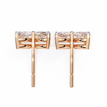Petaluxe Diamond Studs