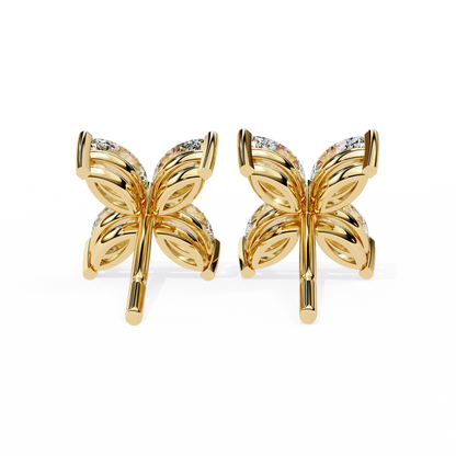 Petaluxe Diamond Studs