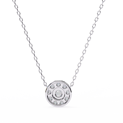 Haloria Diamond Pendant
