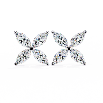 Petaluxe Diamond Studs