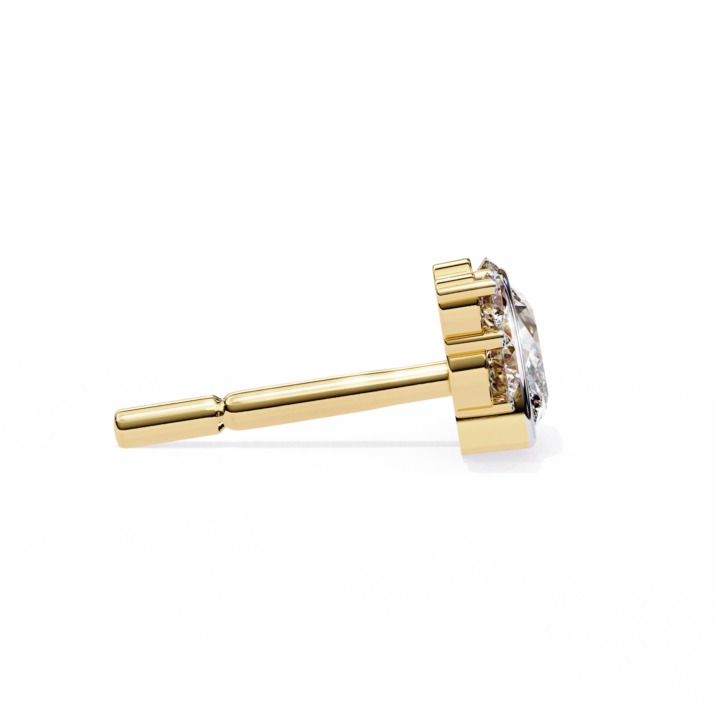 Marquise Blossom Solitaire Studs