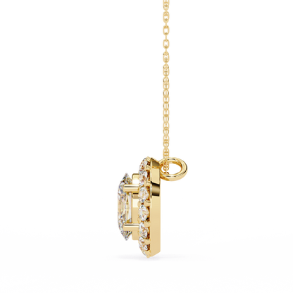 Ovallia Diamond Pendant