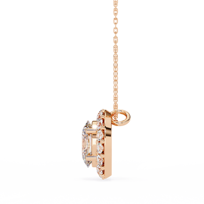 Ovallia Diamond Pendant