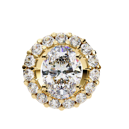 Ovallia Diamond Pendant