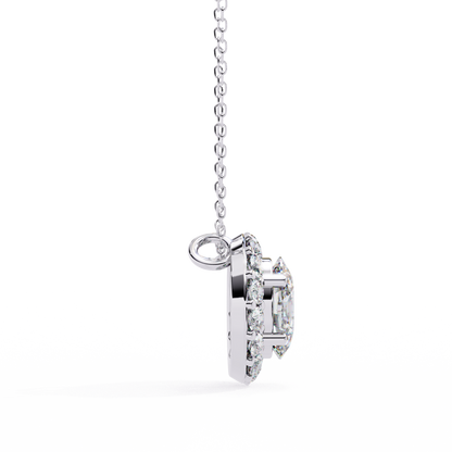 Ovallia Diamond Pendant