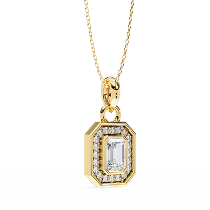 Halomira Diamond Pendant