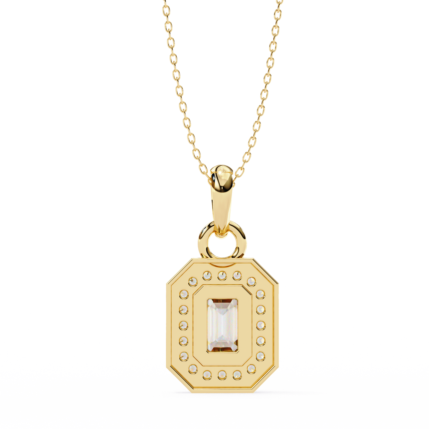 Halomira Diamond Pendant