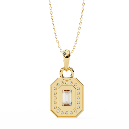 Halomira Diamond Pendant