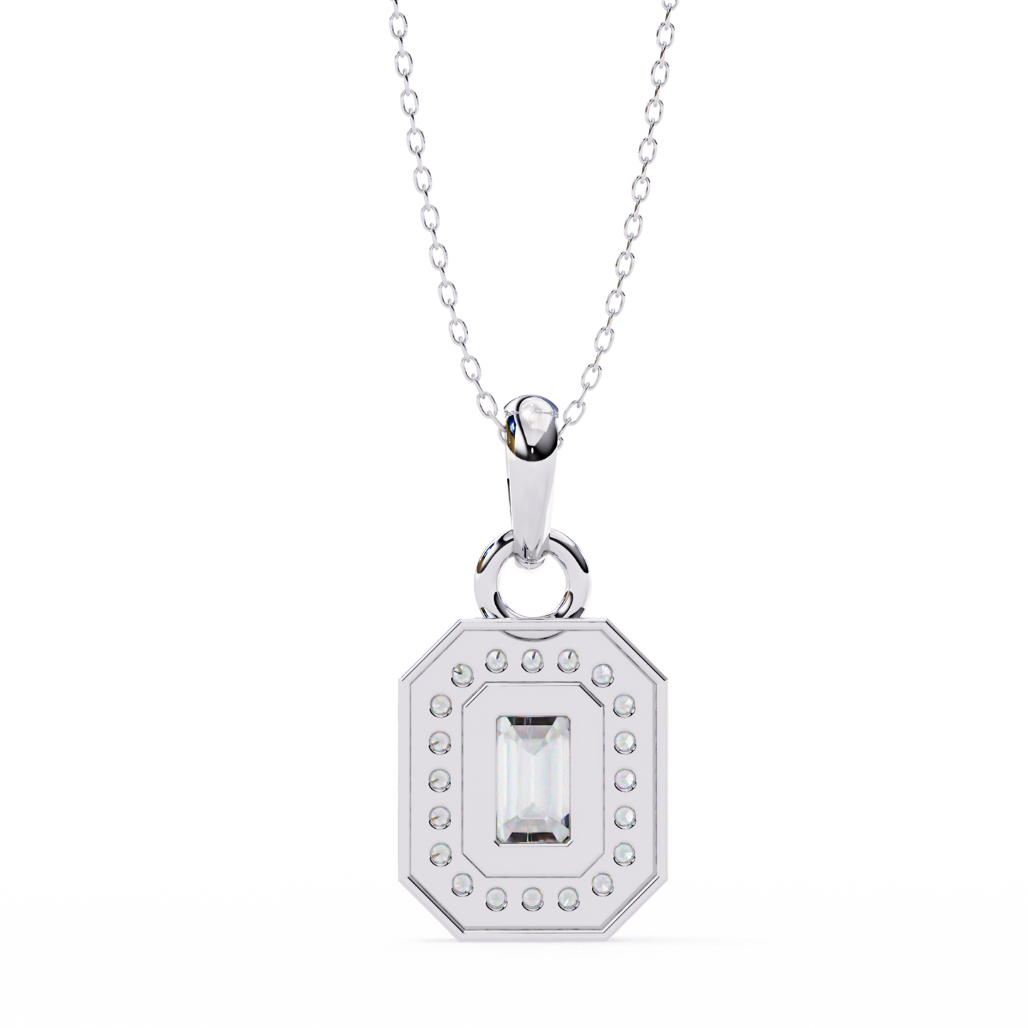 Halomira Diamond Pendant