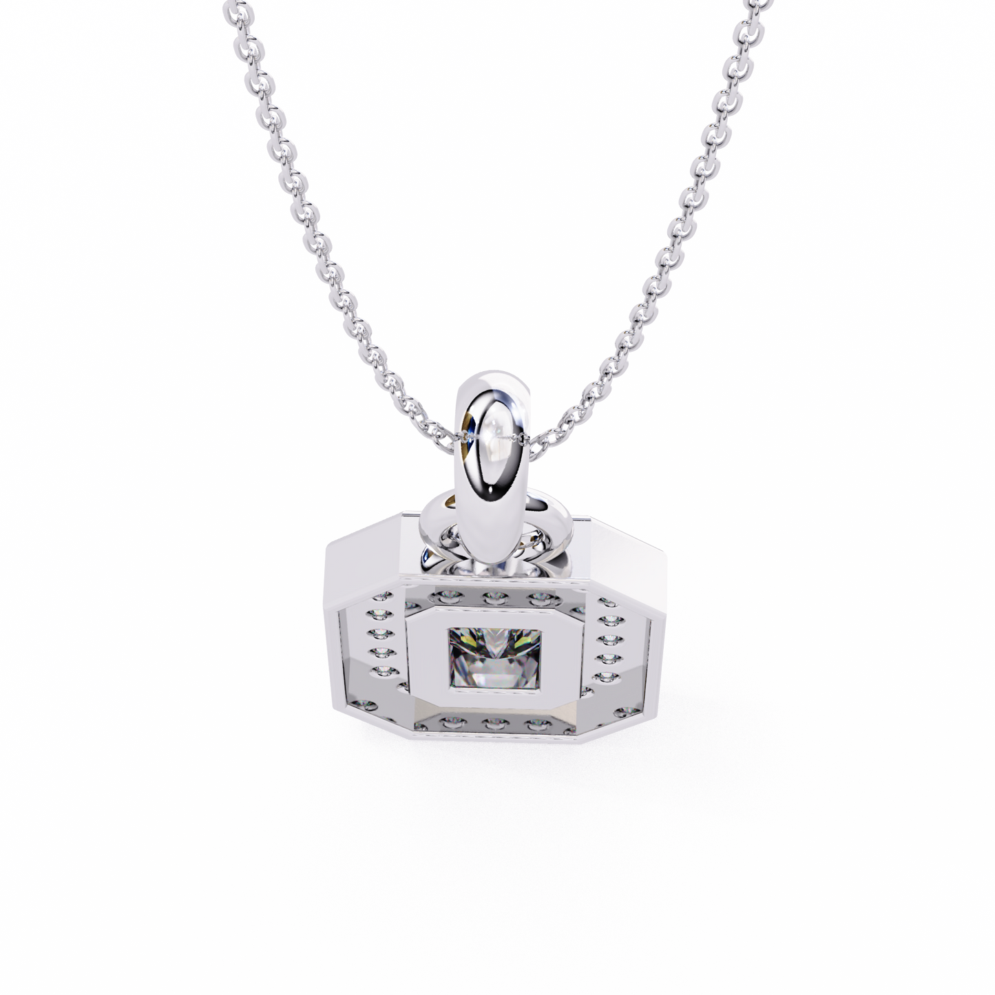 Halomira Diamond Pendant