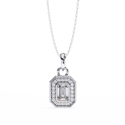 Halomira Diamond Pendant